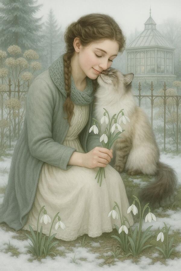 Karte Nummer 45 - Winter 