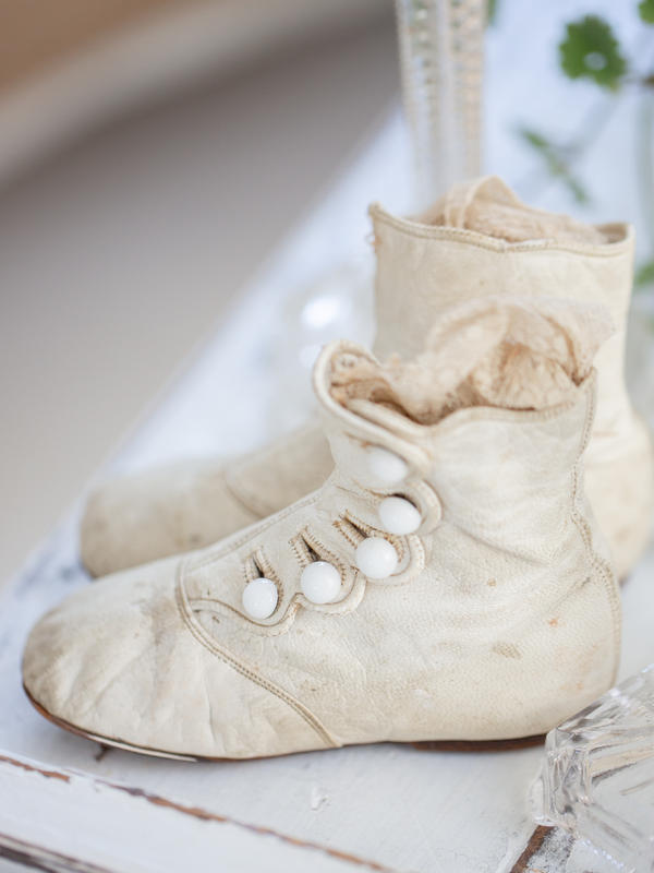 Brocante Knopfschuhe